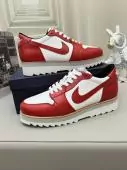 sneakers nike dior de luxe pour homme red white